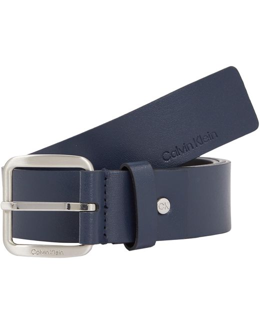 Adj conciso 35 mm Cinturones Calvin Klein de hombre de color Blue