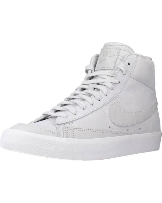 Nike White Basketball Shoe