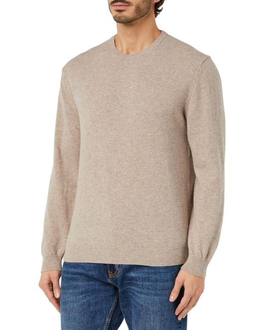 Maglia G/C M/L 1002u1g34 Uomo di Benetton in Natural da Uomo