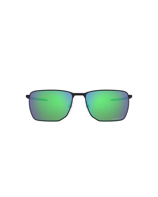 OO4142 Ejector Rectangular Sunglasses di Oakley in Green da Uomo