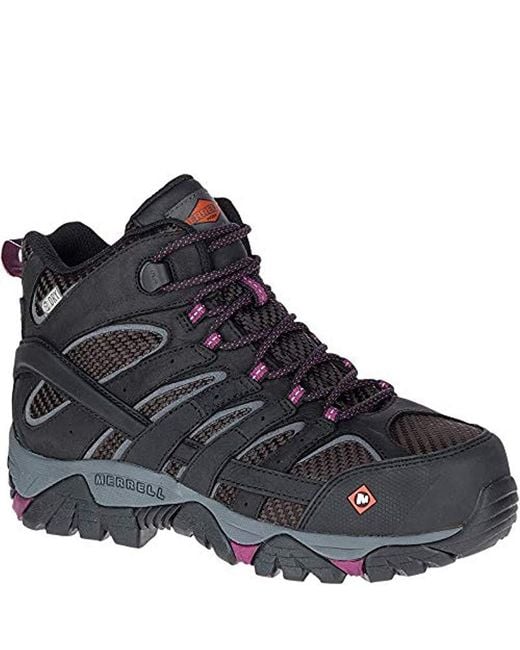 Merrell Multicolor Moab 2 Vent Mid Waterproof Comp Toe Work Boot for men