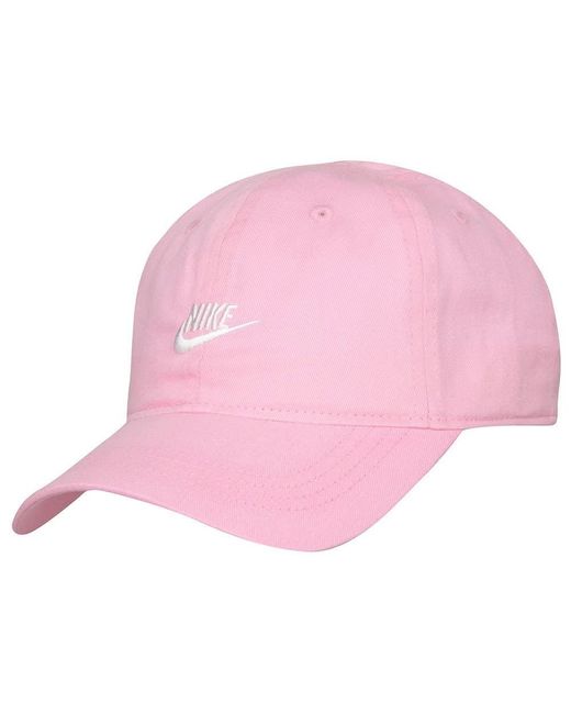 Nike Hoed Met Halve Klep Sluiting Aan De Achterkant Verstelbaar Met Starppo-logo In Het Midden Genaaid in het Pink