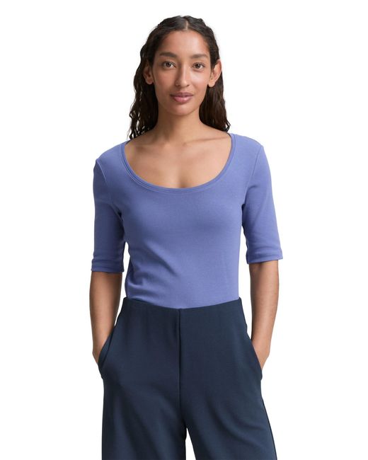 Tom Tailor Blue Langarmshirt mit Knopf-Details