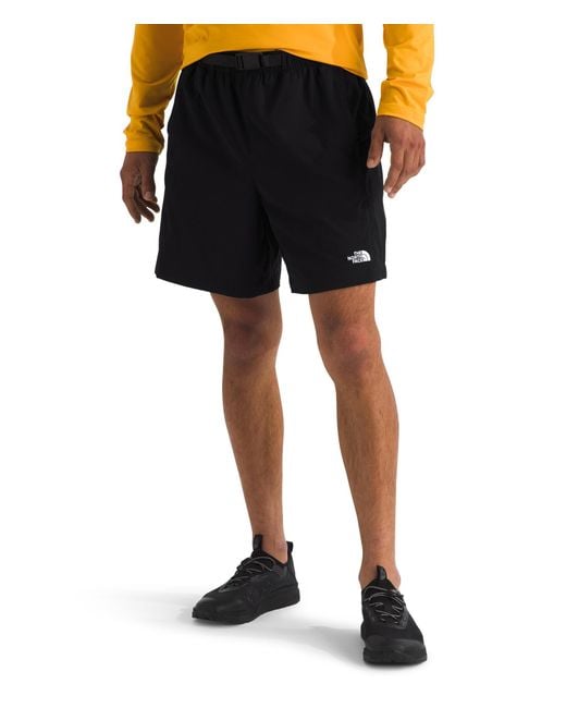 The North Face Black Class V Pathfinder Belted Short—7" for men