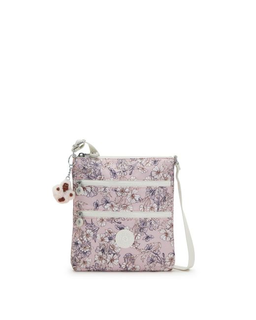 Keiko Mini sac à bandoulière léger et réglable pour femme Kipling en coloris Pink