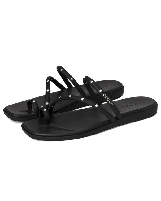 CROCSTM Black Miami Toe Loop Sandal Sandals