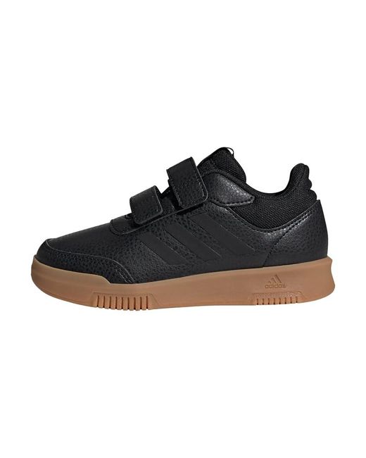 Tensaur Hook and Loop Shoes di Adidas in Black