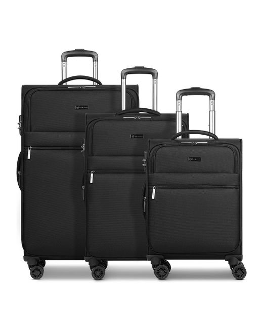 Set di 3 valigie per uomo e donna di Bugatti in Black