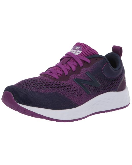 New Balance Purple Fresh Foam Arishi V3 Classic Running Shoe
