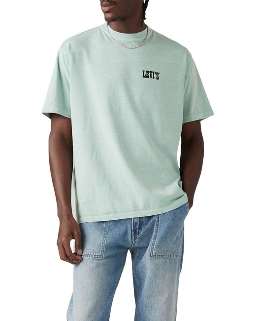 Levi's Green Vintage Fit Graphic Tee T-shirt for men