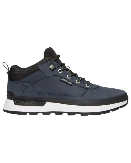 Baskets Cuir Field Trekker Timberland - Bleu Marine, Montantes, Semelle EVA, Tailles 40 à 46 - 7
