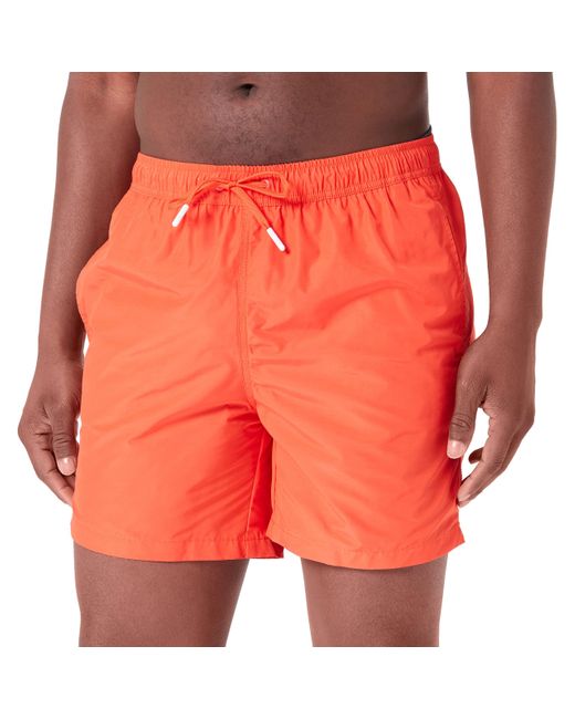 Benetton Orange Boxer Sea 55fk6x00i Board Shorts for men