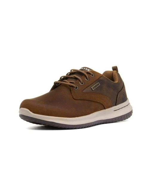 Zapatos skechers top casuales waterproof