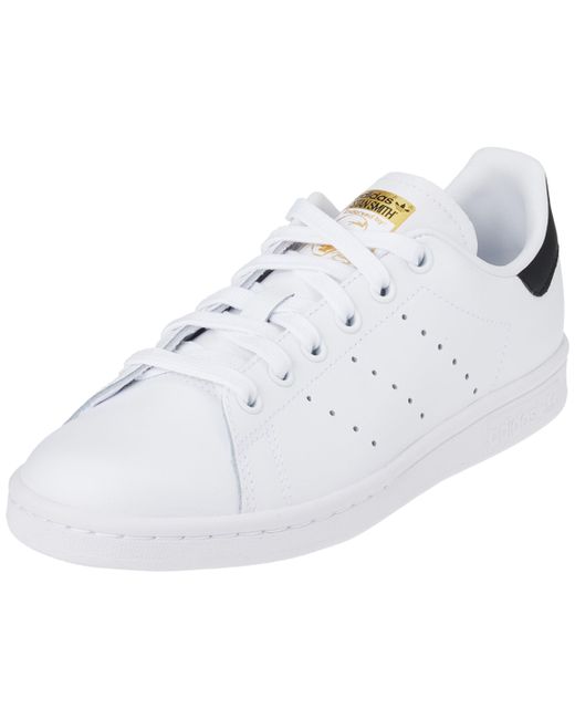 adidas Stan Smith Sneakers ,cloud White Core Zwart Goud Metallic,41 1/3 Eu  in het Zwart | Lyst NL