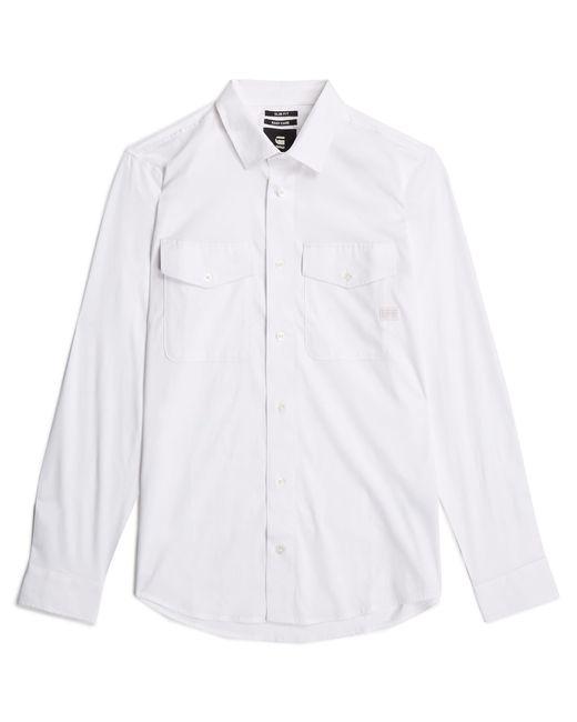 G-Star para Hombre Camisa Marine Slim G-Star de hombre de color White