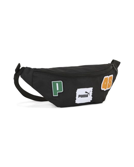 Phase Patch Waist Bag di PUMA in Black