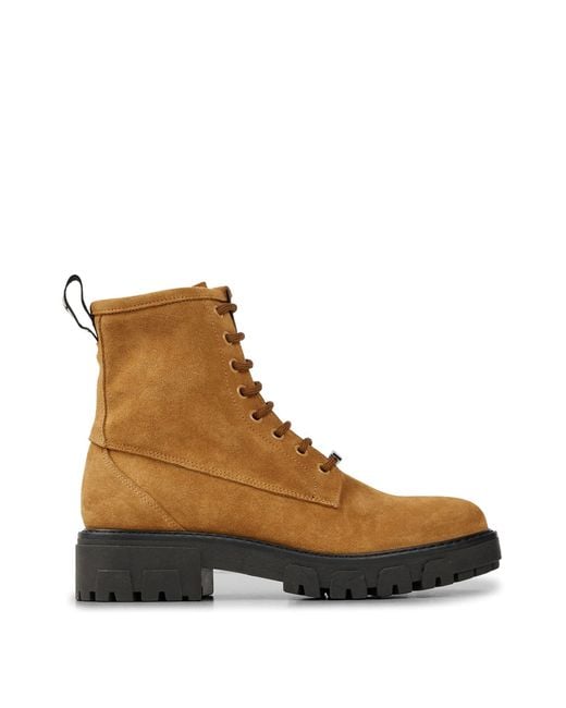 HUGO Axel LaceBootie-S Stiefeletten Medium Brown215 40