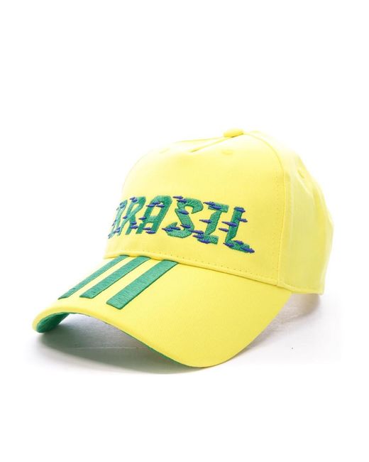 Adidas Brasil Hat Yellow for men
