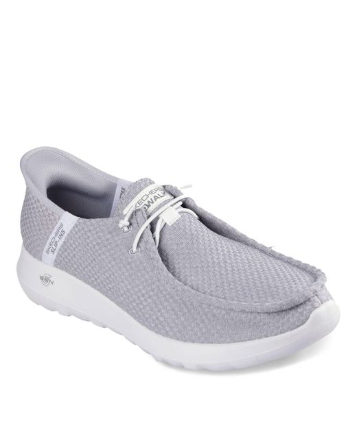 Skechers Gray Go Walk Max Halycon Slip Ins for men