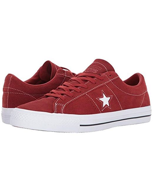 converse jack purcell red