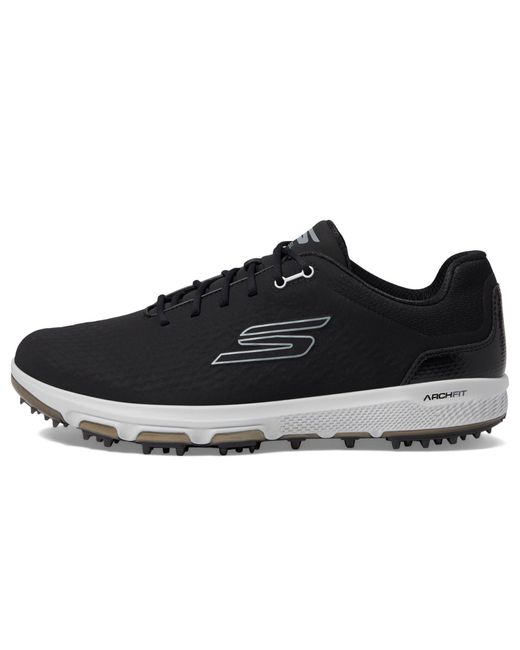 Skechers Black Pro 6 Waterproof Golf Shoe Sneaker for men