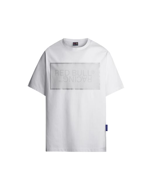 Pepe Jeans Gray Red Bull Racing X Rbr Mesh Film Logo Tee T-shirt for men