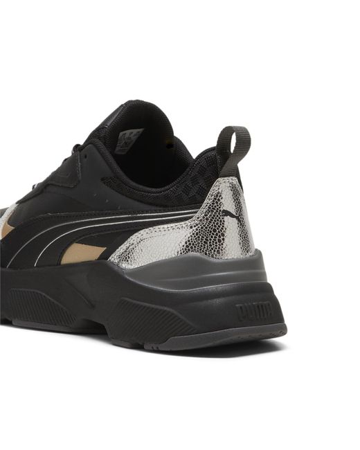 Cassia Metallic Shine Sneakers PUMA de color Black