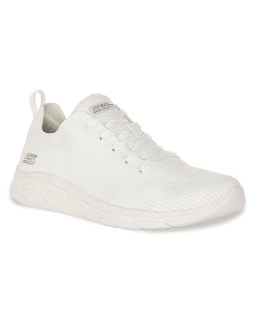 Skechers S Bobs B Flex Lo- Lace Up Sneaker in het White