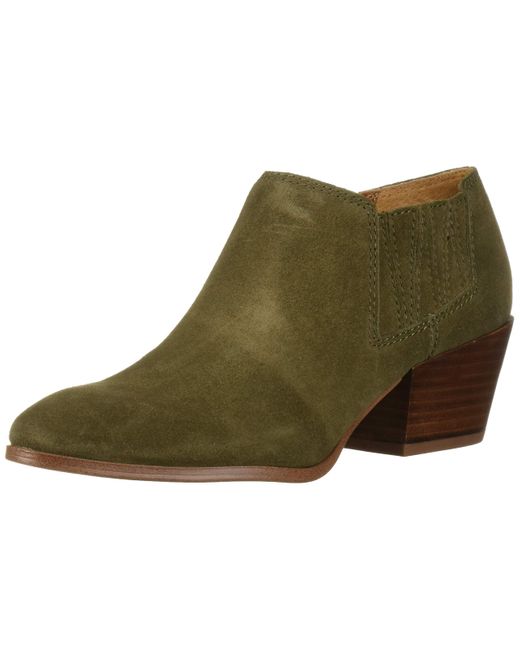 franco sarto green suede boots