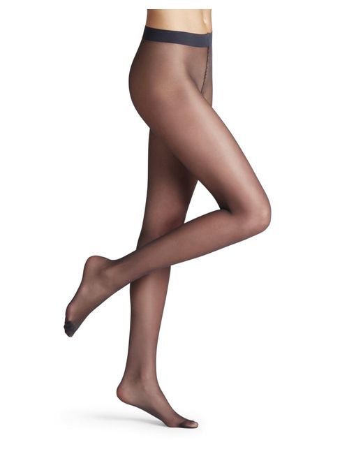 Falke Brown Pure Matt 20 DEN W TI transparent einfarbig 1 Strumpfhose
