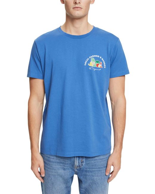 082ee2k306 T-Shirt Esprit pour homme en coloris Blue