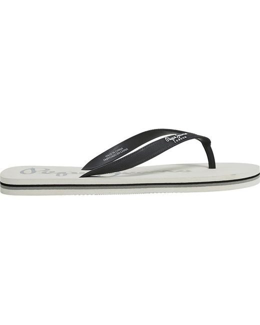 Pepe Jeans Bay Beach Basic M Flip-Flop in Black für Herren