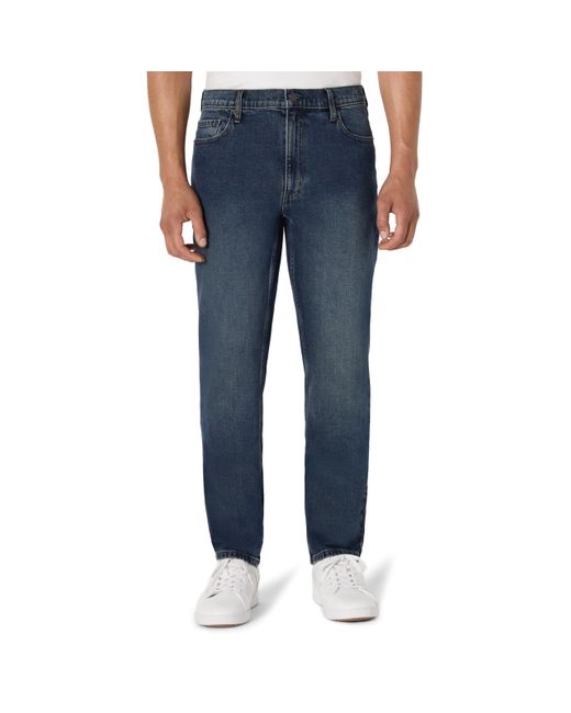 Pantalones Vaqueros de Corte Atlético y Baja Elasticidad Hombre Amazon Essentials de hombre de color Blue
