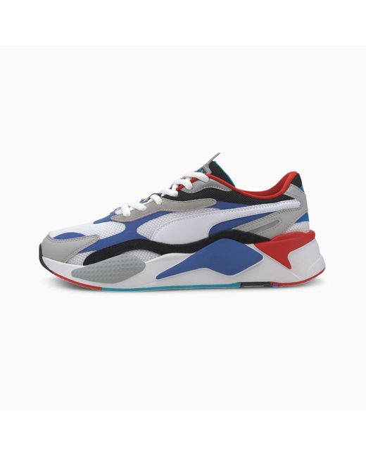 Grijze PUMA Lage sneakers RS-X3 PUZZLE HEREN | Omoda