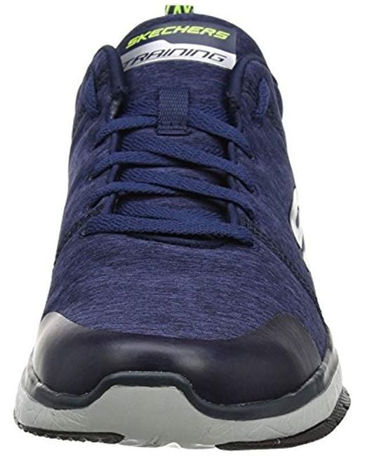 skechers burst tr mujer azul
