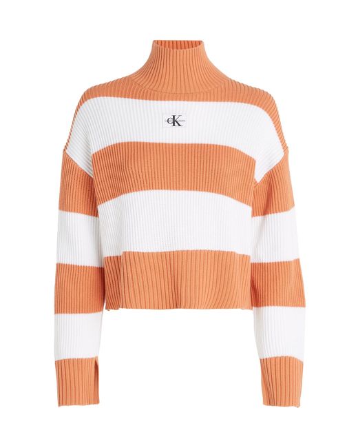 Calvin Klein Orange Label Chunky Sweater