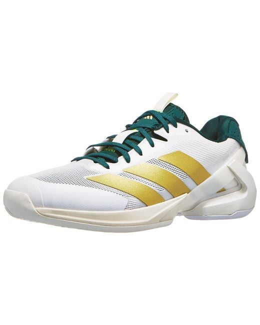 Adidas Gray Adizero Ubersonic 5 Tennis Shoes Sneaker for men