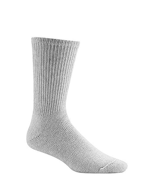 Hanes Cushion Crew Socks in Gray for Men Lyst