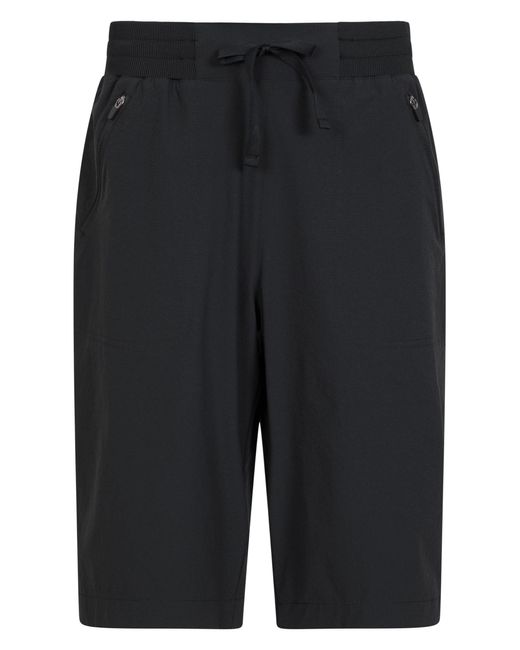 Mountain Warehouse Blue Zipped Pockets Ladies Short