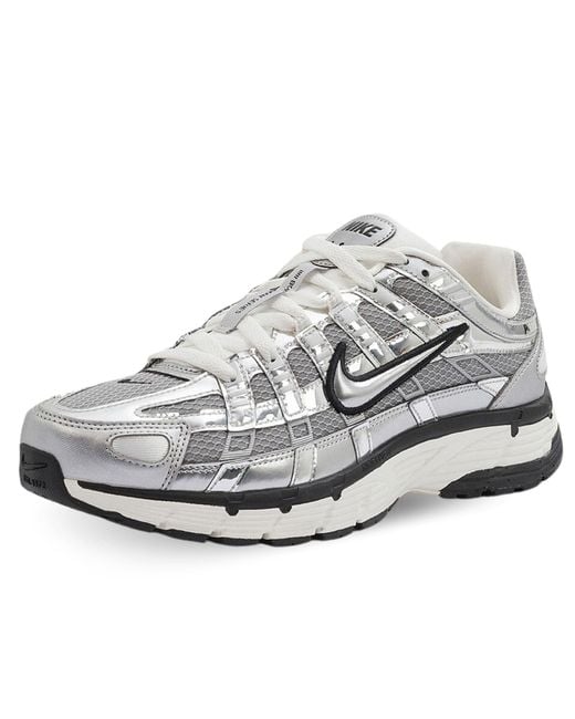 Nike CN0149-001 P-6000 METALLIC Silver/METALLIC Silver-SAIL EU 41 für Herren
