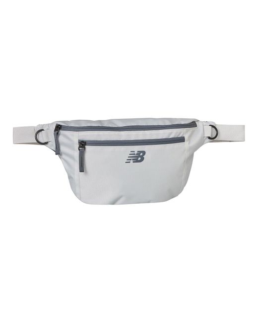 New Balance White Opp Core Lg Waist Bag