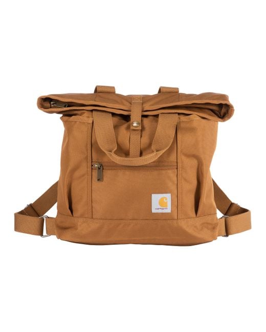 Carhartt Brown Convertible Backpack Tote Bag