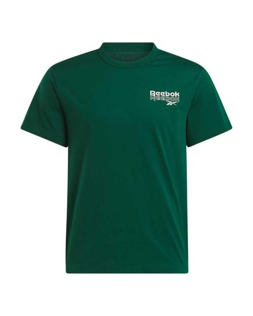 Reebok Green S Id Energy Brand Proud T-shirt for men