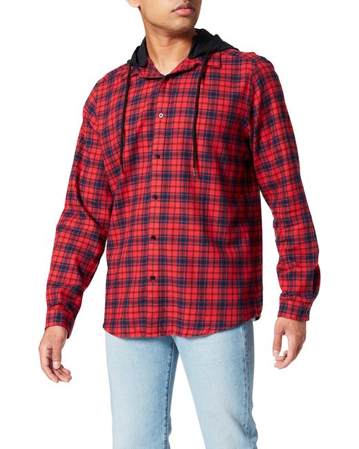 FIND Baumwolle Amazon-Marke: hemd herren Promhood1 in Rot für Herren - Lyst