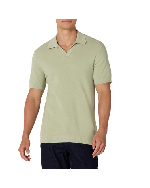 Amazon Essentials Kurzärmeliges Poloshirt für in Green für Herren