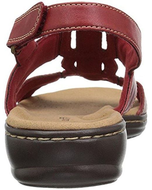 Lyst - Clarks Leisa Vine Platform in Red - Save 30.0%
