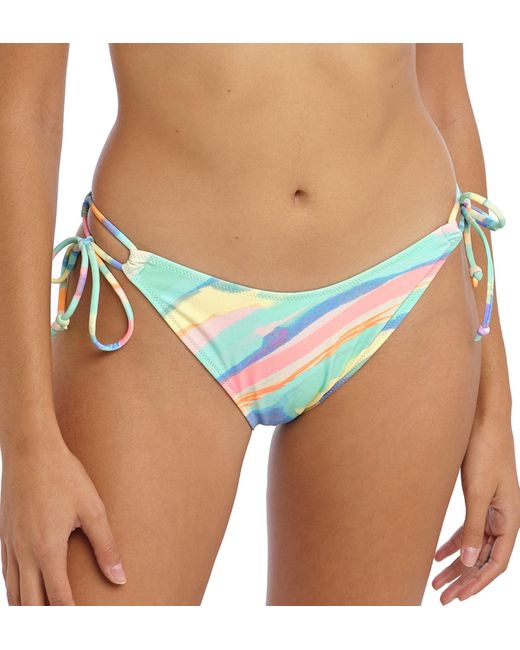 Freya Blue Summer Reef High Leg Loop Side Bikini Swim Brief