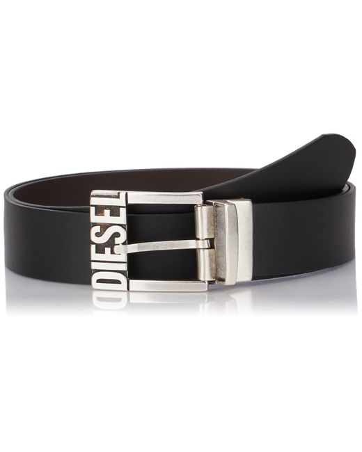Logo Rev B-Shift II Cintura di DIESEL in Black da Uomo