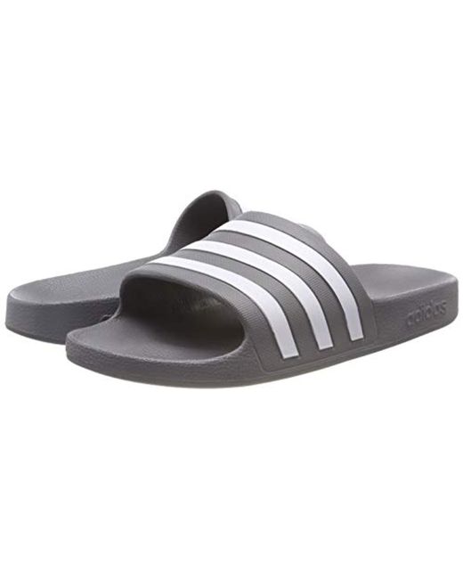 adidas adilette aqua zapatos de playa y piscina unisex blanco adidas adilette aqua zapatos de playa y piscina unisex blanco