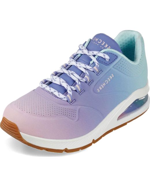 Skechers Rubber Uno 2color Waves Sneaker in Blue Save 9 Lyst